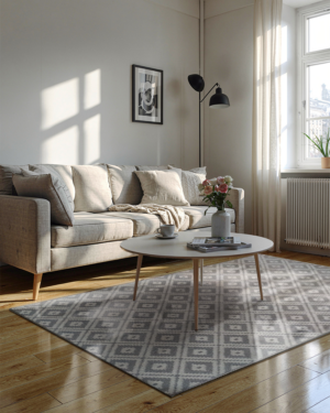 Pueblo vaaleanharmaa 160x240 cm