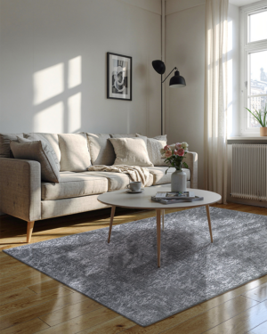 Rex white/black helppohoitoinen mittatilausmatto