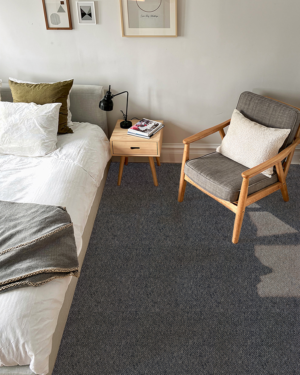 Alfa Dark grey 45 villa mittatilausmatto