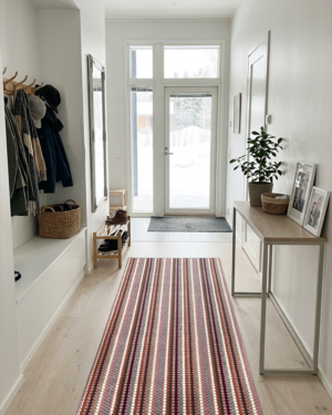 Jolly Apple Pink käytävämatto leveys 80cm