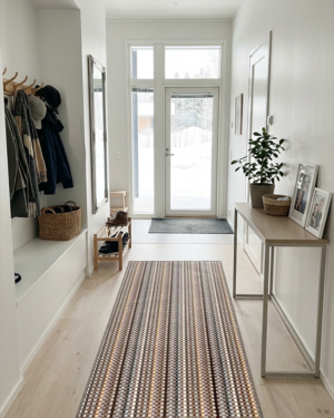 Jolly beige käytävämatto leveys 80cm