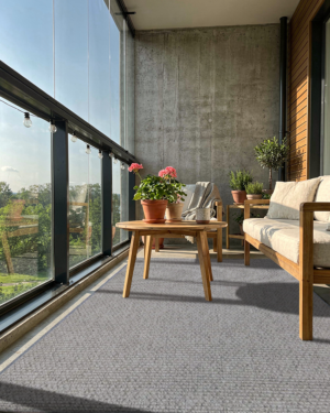 Rio 3311 silver mittatilausmatto