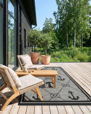 Scandic 1561 HJ7E sileäksi kudottu matto